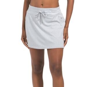 New Kyodan Women's Built-in Shorts Elastic Waistband Zippered Pocket Skort